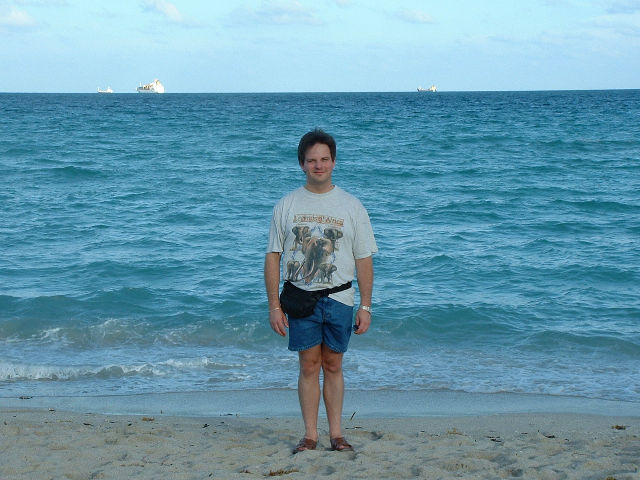 Miami Strand en See