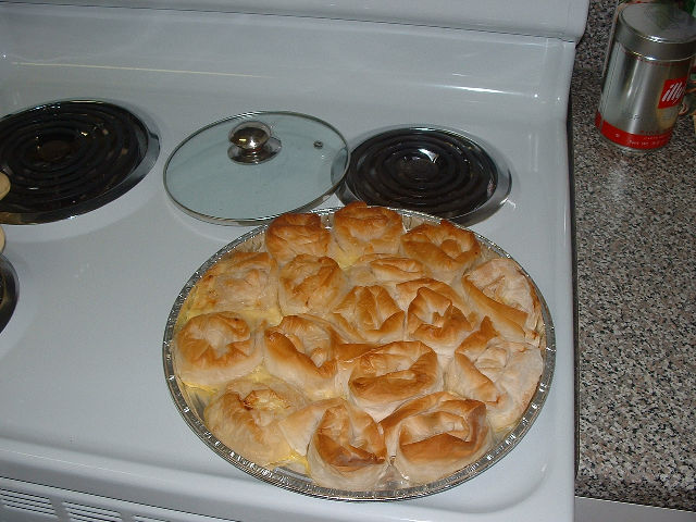 Bulgaarse pastry... lekker!